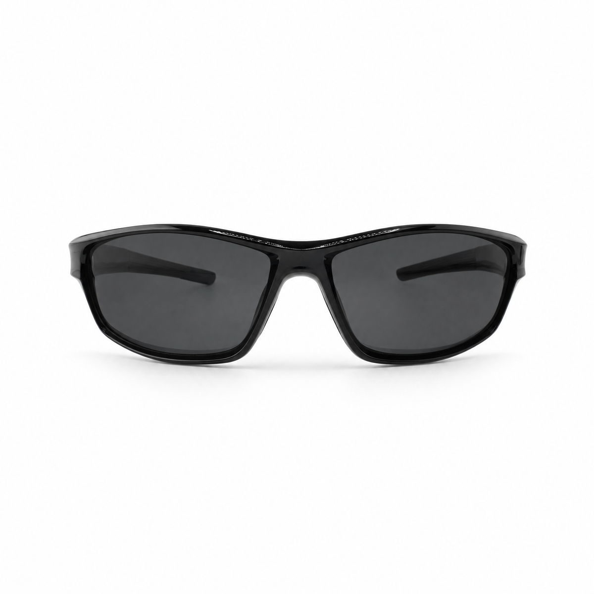 SESTO. ARIO Sport-Sonnenbrille in Schwarz, Frontansicht