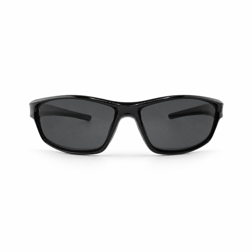 SESTO. ARIO Sport-Sonnenbrille in Schwarz, Frontansicht
