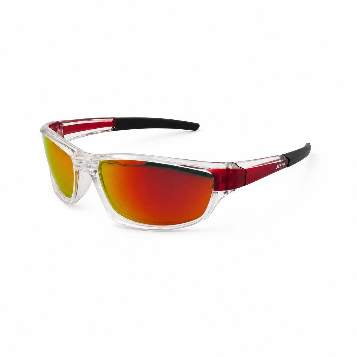 SESTO. ARIO Sport-Sonnenbrille in Transparent