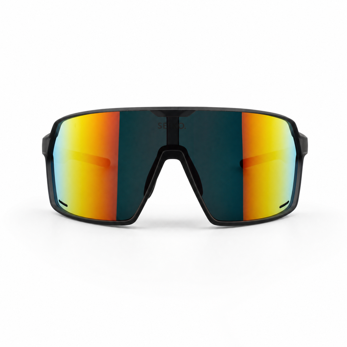 SESTO. GIRO Sport-Sonnenbrille in Grau, Frontansicht