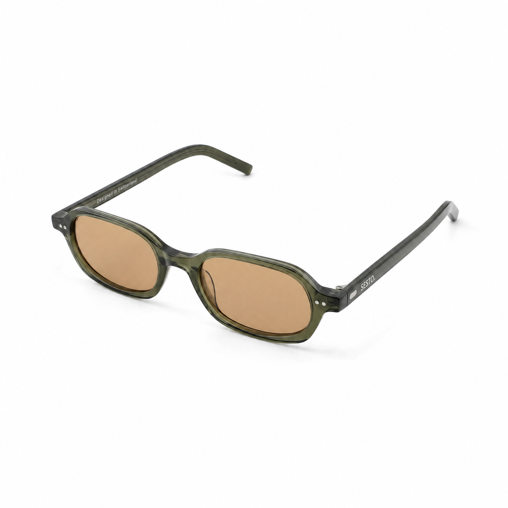 SESTO. LOCO Sonnenbrille in Grün