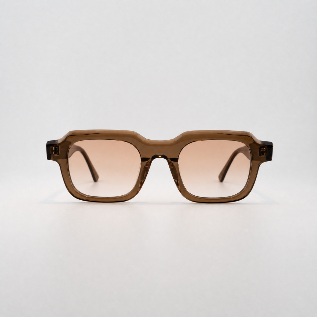 SESTO. ZENO Sonnenbrille Braun — Frontansicht | Polarisiert Swiss Design