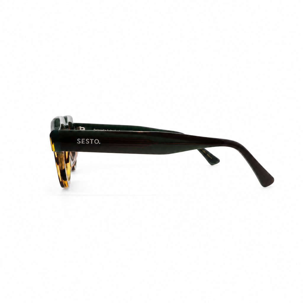 SESTO. ZENO Sonnenbrille in Multicolor, Seitenansicht